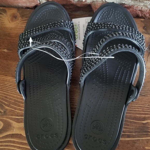 Crocs Patricia Womens Wedge Ivory size 7, 9 | eBay
